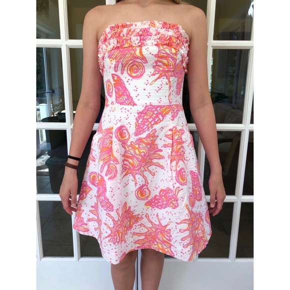 Lilly Pulitzer Seashell Sun Dress - Picture 1 of 6